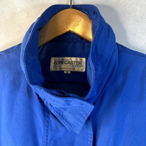 M Forecaster Blue Vintage Windbreaker Full Zip Womens Size Small - Picture 3 of 15